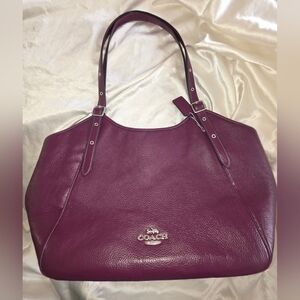 Coach Meadow- Deep Berry -pebbled leather G2339-CM074